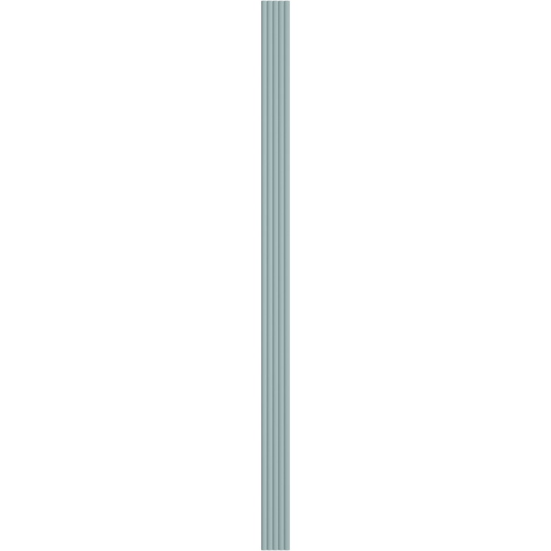 Mexen Strio 02 lamelles murales rainurées 280 x 14,5 cm (2 pièces), gris bleu - S120-280-02-308