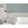 Mexen Strio 02 lamelles murales rainurées 280 x 14,5 cm (2 pièces), gris bleu - S120-280-02-308