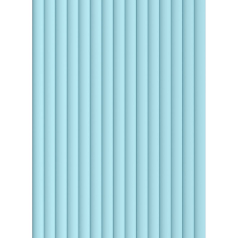 Mexen Strio 02 lames murales rainurées 280 x 14,5 cm (2 pièces), bleu - S120-280-02-309
