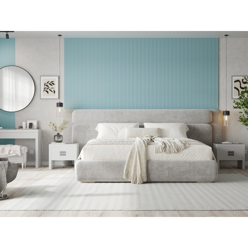 Mexen Strio 02 lames murales rainurées 280 x 14,5 cm (2 pièces), bleu - S120-280-02-309
