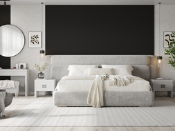 Mexen Strio 02 lattes murales rainurées 280 x 14,5 cm (2pcs), noir - S120-280-02-311