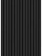 Mexen Strio 02 lattes murales rainurées 280 x 14,5 cm (2pcs), noir - S120-280-02-311