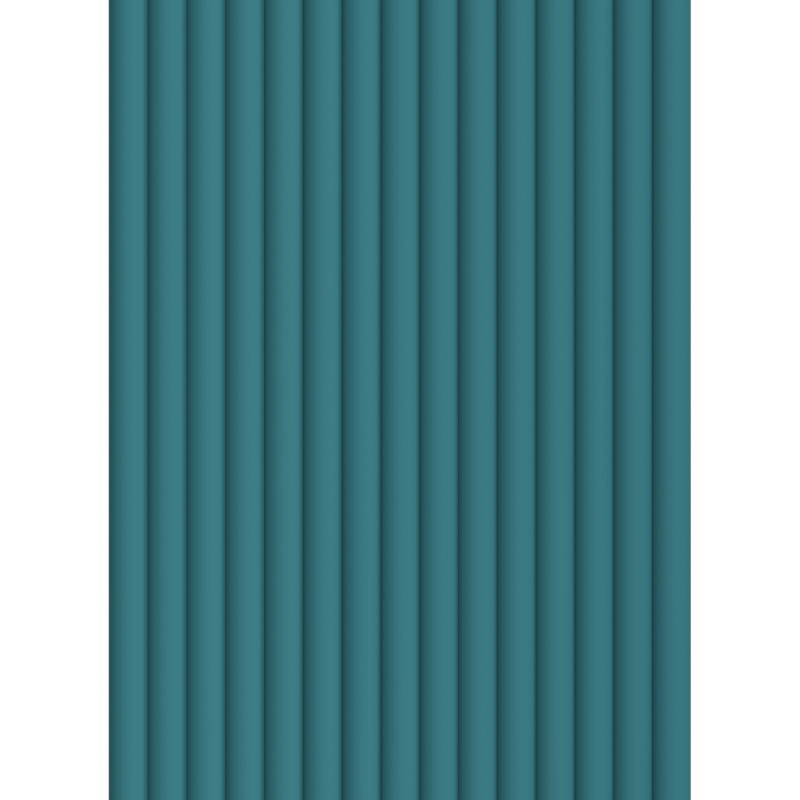 Mexen Strio 02 lames murales rainurées 280 x 14,5 cm (2pcs), turquoise foncé - S120-280-02-312
