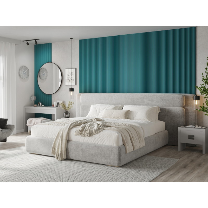Mexen Strio 02 lames murales rainurées 280 x 14,5 cm (2pcs), turquoise foncé - S120-280-02-312