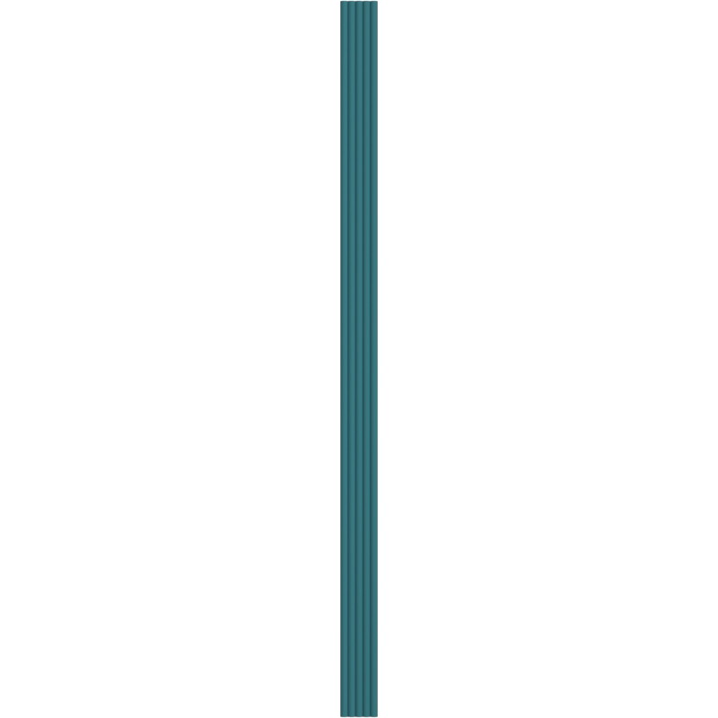 Mexen Strio 02 lames murales rainurées 280 x 14,5 cm (2pcs), turquoise foncé - S120-280-02-312