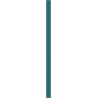 Mexen Strio 02 lames murales rainurées 280 x 14,5 cm (2pcs), turquoise foncé - S120-280-02-312