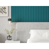 Mexen Strio 02 lames murales rainurées 280 x 14,5 cm (2pcs), turquoise foncé - S120-280-02-312