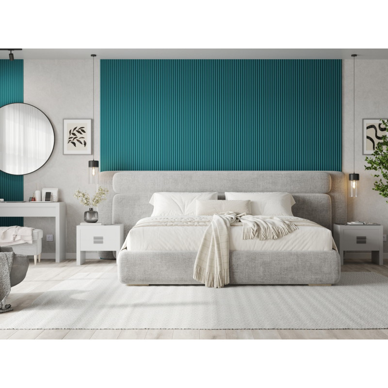 Mexen Strio 02 lames murales rainurées 280 x 14,5 cm (2pcs), turquoise foncé - S120-280-02-312