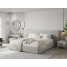 Mexen Strito 01 Strio 01 lames murales rainurées 280 x 14,5 cm (2 pièces), blanc - S120-280-01-301