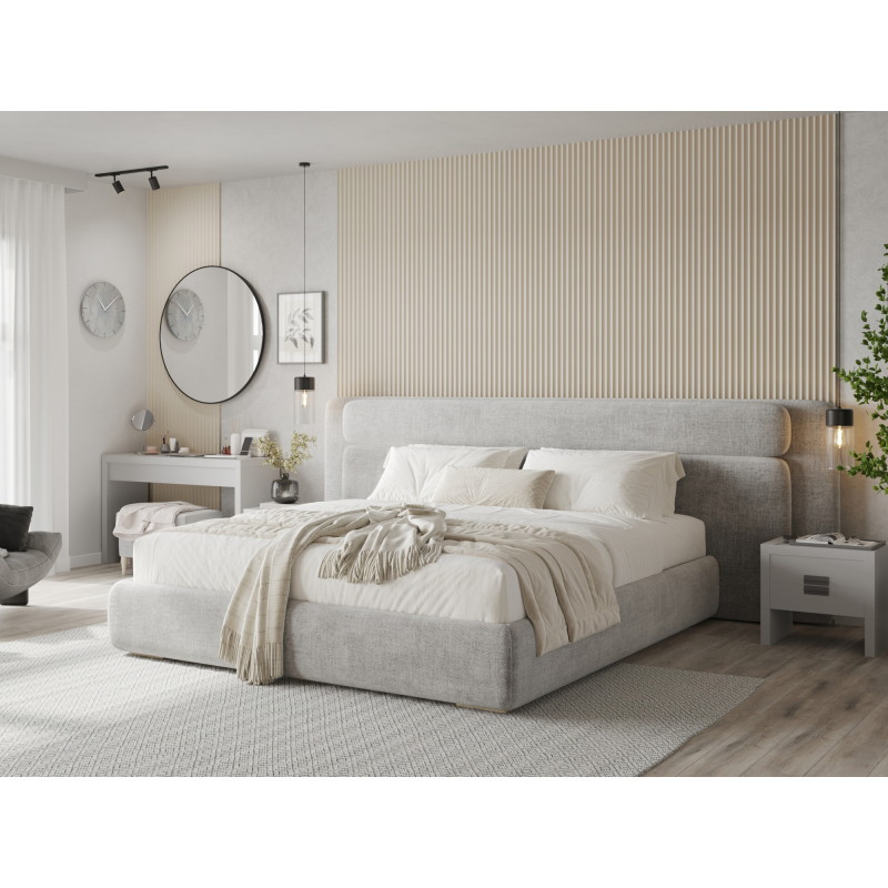 Mexen Strito 01 Strio 01 lamelles murales rainurées 280 x 14,5 cm (2 pièces), beige - S120-280-01-303