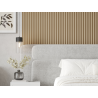 Mexen Strito 01 Strio 01 lamelles murales rainurées 280 x 14,5 cm (2 pièces), cappuccino - S120-280-01-304