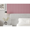 Mexen Strito 01 Strio 01 panneaux muraux rainurés 280 x 14,5 cm (2 pièces), rose - S120-280-01-307