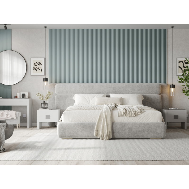 Mexen Strito 01 Strio 01 lamelles murales rainurées 280 x 14,5 cm (2pcs), gris bleu - S120-280-01-308