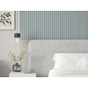 Mexen Strito 01 Strio 01 lamelles murales rainurées 280 x 14,5 cm (2pcs), gris bleu - S120-280-01-308