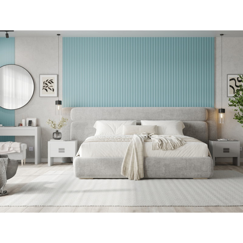 Mexen Strito 01 Strio 01 lamelles murales rainurées 280 x 14,5 cm (2 pcs), bleu - S120-280-01-309