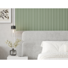 Mexen Strito 01 Strio 01 lamelles murales rainurées 280 x 14,5 cm (2 pièces), sauge - S120-280-01-310