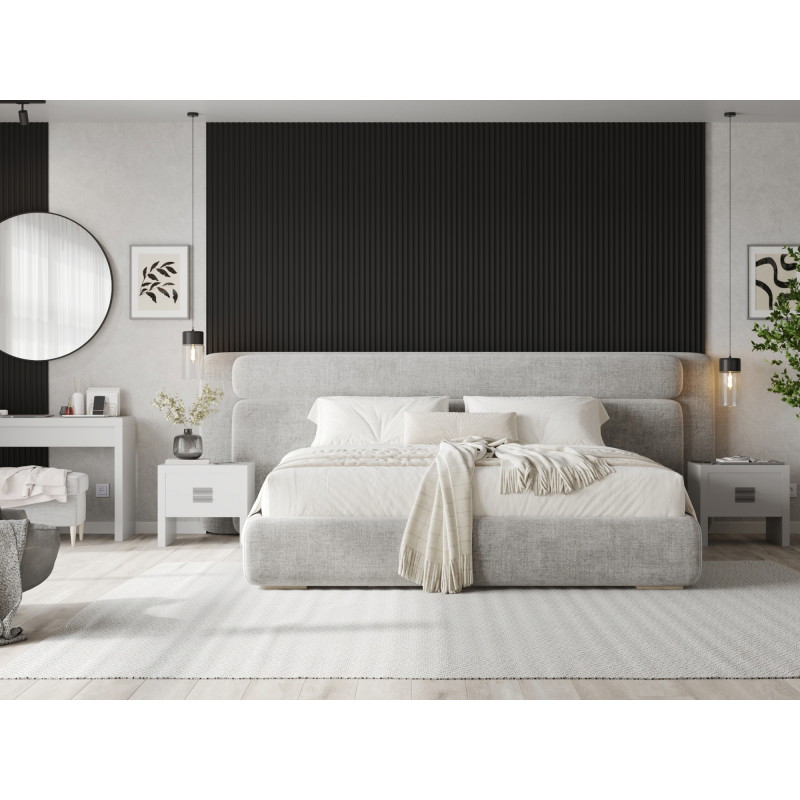 Mexen Strito 01 Strio 01 lamelles murales rainurées 280 x 14,5 cm (2 pièces), noir - S120-280-01-311