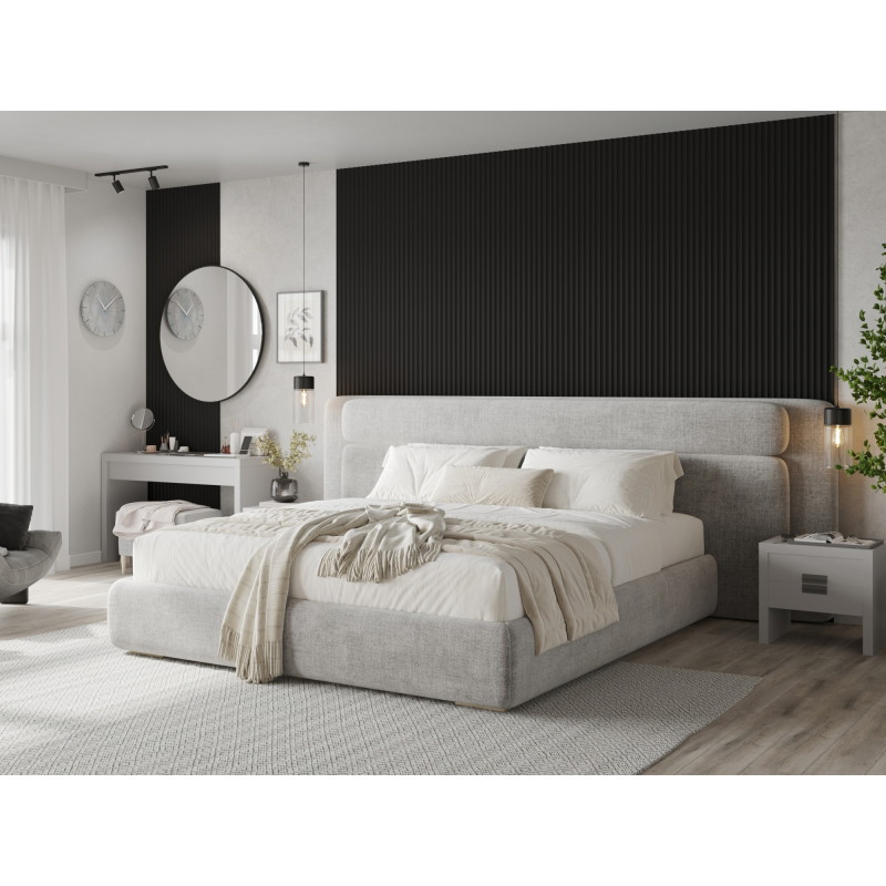 Mexen Strito 01 Strio 01 lamelles murales rainurées 280 x 14,5 cm (2 pièces), noir - S120-280-01-311