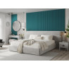 Mexen Strito 01 Strio 01 lamelles murales rainurées 280 x 14,5 cm (2 pcs), turquoise foncé - S120-280-01-312