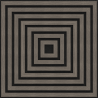 Mexen Linea 13 panneau mural acoustique 60 x 60 cm (4pcs), feutre 9 mm, placage technique, Chêne Gris - S110-60607-13-043