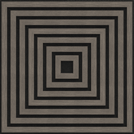 Mexen Linea 13 panneau mural acoustique 60 x 60 cm (4pcs), feutre 9 mm, placage technique, Chêne Gris - S110-60607-13-043