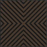 Mexen Linea 01 panneau mural acoustique 60 x 60 cm (4 pièces), feutre 9 mm, placage technique, Chêne Mocca - S110-60607-01-045