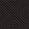 Mexen Linea 01 panneau mural acoustique 60 x 60 cm (4 pièces), feutre 9 mm, placage technique, Chêne Noir - S110-60607-01-046