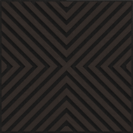 Mexen Linea 01 panneau mural acoustique 60 x 60 cm (4 pièces), feutre 9 mm, placage technique, Chêne Noir - S110-60607-01-046