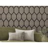 Mexen Lam-B lamelles murales 275 x 30 cm, panneau HDF 4 mm, placage technique, Chêne Sable - S100-275307-3015-001