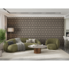 Mexen Lam-B lamelles murales 275 x 30 cm, panneau HDF 4 mm, placage technique, Chêne Sable - S100-275307-3015-001