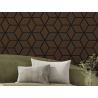 Mexen Lam-B lamelles murales 275 x 30 cm, panneau HDF 4 mm, placage technique, Chêne Sable - S100-275307-3015-001