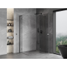 Mexen Mist-H L Duo cabine de douche pivotante droite 80 x 85 cm, transparent, métal canon - 8A5L-080L-085P-95-00