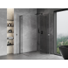 Mexen Mist-H L Duo cabine de douche battante droite 75 x 105 cm, transparent, métal canon - 8A5L-075L-105P-95-00