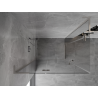 Mexen Mist-H L Cabine de douche Duo avec porte battante gauche 120 x 75 cm, transparent, nickel brossé - 8A5L-120L-075P-97-00