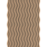 Mexen Lam-SF 01 lames murales acoustiques 280 x 30 cm, feutre 9 mm, placage technique, Chêne blanchi - S106-280-01-040