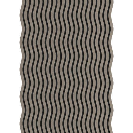 Mexen Lam-SF 01 lames murales acoustiques 280 x 30 cm, feutre 9 mm, placage technique, Chêne Gris - S106-280-01-043