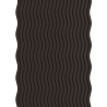 Mexen Lam-SF 01 lames murales acoustiques 280 x 30 cm, feutre 9 mm, placage technique, Chêne Noir - S106-280-01-046