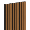 Mexen Lam-F Slim 01 lamelles murales acoustiques 280 x 36,5 cm, feutre 9 mm, placage technique, Chêne Naturel - S107-280-01-042