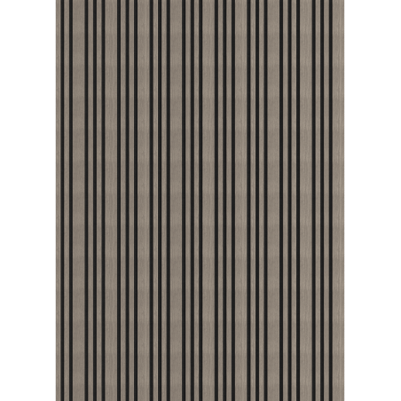 Mexen Lam-F Slim 01 lames murales acoustiques 280 x 36,5 cm, feutre 9 mm, placage technique, Chêne Gris - S107-280-01-043