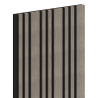 Mexen Lam-F Slim 01 lames murales acoustiques 280 x 36,5 cm, feutre 9 mm, placage technique, Chêne Gris - S107-280-01-043