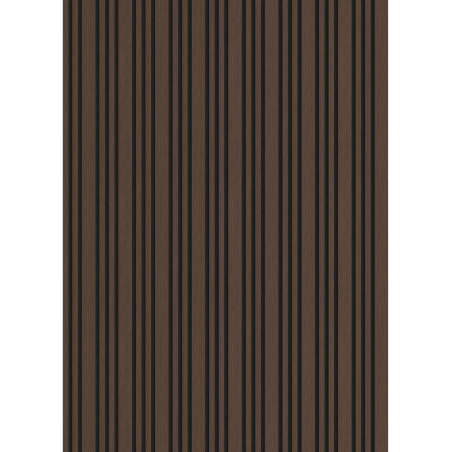 Mexen Lam-F Slim 01 lamelles murales acoustiques 280 x 36,5 cm, feutre 9 mm, placage technique, Chêne Mocca - S107-280-01-045