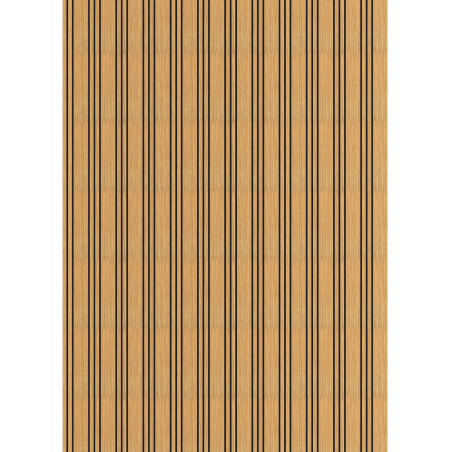 Mexen Lam-F Nano 01 lames murales acoustiques 280 x 32,4 cm, feutre 9 mm, placage technique, Chêne Classique - S108-280-01-041
