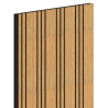 Mexen Lam-F Nano 01 lames murales acoustiques 280 x 32,4 cm, feutre 9 mm, placage technique, Chêne Classique - S108-280-01-041