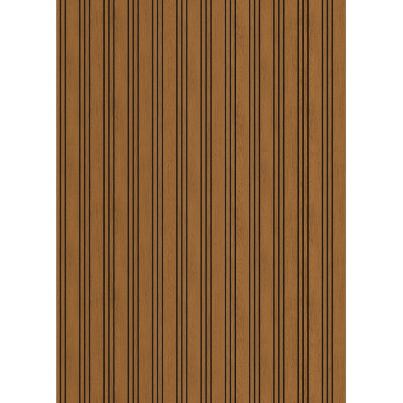 Mexen Lam-F Nano 01 panneaux muraux acoustiques 280 x 32,4 cm, feutre 9 mm, placage technique, Chêne Naturel - S108-280-01-042