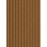 Mexen Lam-F Nano 01 panneaux muraux acoustiques 280 x 32,4 cm, feutre 9 mm, placage technique, Chêne Naturel - S108-280-01-042