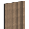Mexen Lam-F Nano 01 lames murales acoustiques 280 x 32,4 cm, feutre 9 mm, placage technique, Noyer Foncé - S108-280-01-044