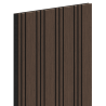 Mexen Lam-F Nano 01 lamelles murales acoustiques 280 x 32,4 cm, feutre 9 mm, placage technique, Chêne Mocca - S108-280-01-045