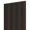 Mexen Lam-F Nano 01 lamelles murales acoustiques 280 x 32,4 cm, feutre 9 mm, placage technique, Chêne Noir - S108-280-01-046