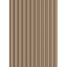 Mexen Lam-F Nano 01 lamelles murales acoustiques 280 x 32,4 cm, feutre 9 mm, placage technique, Noix Claire - S108-280-01-047