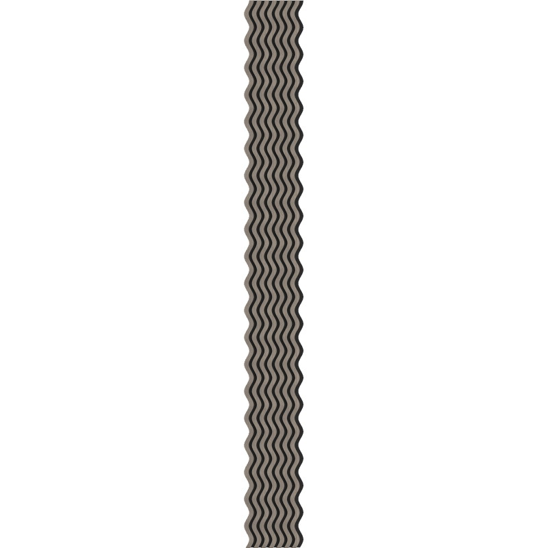Mexen Lam-SF 02 lamelles murales acoustiques 280 x 30 cm, feutre 9 mm, placage technique, Chêne Gris - S106-280-02-043